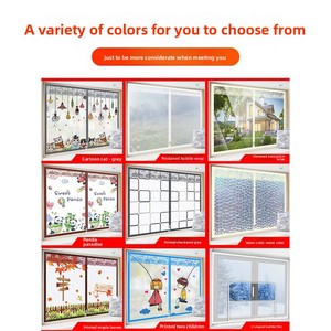 <span class=keywords><strong>Tende</strong></span> in EVA Antivento e Antizanzare per Uso Quotidiano, Impermeabili ed Ecologiche, Isolanti con Chiusura a Zip per Finestre di Camere da Letto e Uffici - Product Image 6