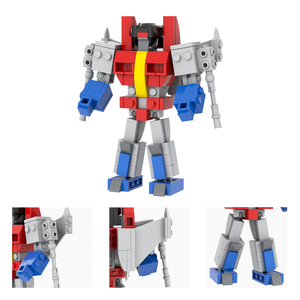 Robot Deformable de Película de Acción, Kits de Ladrillos Creativos MOC, Yoshi <span class=keywords><strong>Mario</strong></span> <span class=keywords><strong>Kart</strong></span>, Ladrillos de Construcción DIY, Juguetes de Bloques de Construcción para Niños MOC1695 - Product Image 6