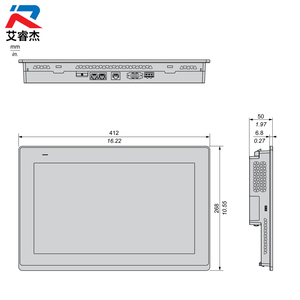 Nouvel écran tactile original Harmony ST6 HMIST6700, écran large de 15 pouces, 16 millions de couleurs, 24VDC Harmony HMIST6, écran LCD couleur TFT - Product Image 2