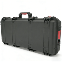 Étui de transport pour armes à feu en plastique PP rigide IP67, résistant à l'eau, avec mousse antichoc, fabriqué directement par l'usine Ningbo Uworthy, dimensions 978x414x157mm