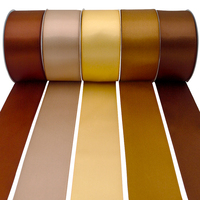 Ruban en satin polyester uni de 196 couleurs pour Halloween, mariage, bouquets de fleuristes, emballage de gâteaux et cadeaux, 100 yards, 1,5 pouce