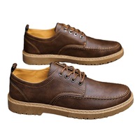Chaussures Oxford pour hommes en cuir, classiques, à semelle épaisse et rembourrée, durables, pour affaires et occasions formelles, vente en gros, livraison rapide, design d'usine