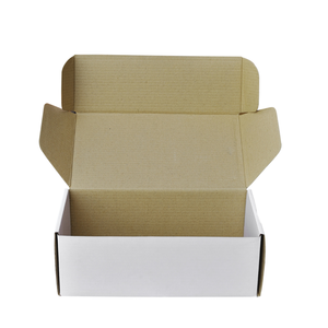 Boîte d'expédition <span class=keywords><strong>en</strong></span> carton ondulé kraft personnalisée |   Emballage recyclable pour le commerce électronique, les vêtements et les cadeaux - Product Image 4
