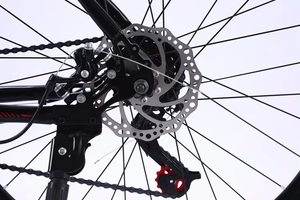 <span class=keywords><strong>Bicicleta</strong></span> <span class=keywords><strong>de</strong></span> 26 Pulgadas y 21 Velocidades con Cuadro Rígido para Hombre y Mujer, <span class=keywords><strong>Bicicleta</strong></span> <span class=keywords><strong>de</strong></span> <span class=keywords><strong>Carretera</strong></span>, Ciudad y Montaña, Acero con Alto Contenido <span class=keywords><strong>de</strong></span> Carbono, Doble Freno <span class=keywords><strong>de</strong></span> Disco - Product Image 4