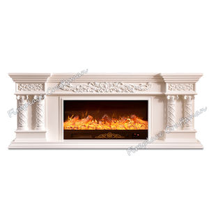 Cheminée décorative intégrée de haute qualité et à bon <span class=keywords><strong>prix</strong></span>, flammes modernes, couleur changeante, cheminée électrique - Product Image 1