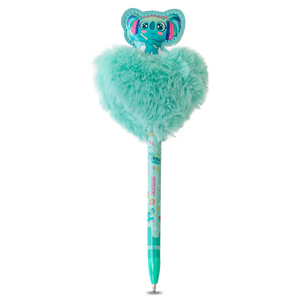Penna con pompon e topper in PU Sweet Dreams - Product Image 3