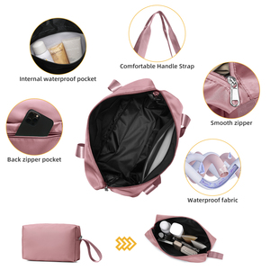Juego de Maletas Rígidas de PP de 5 Piezas, Expandibles (28 Pulgadas), con Ruedas para Mujeres y Hombres, con Bolsa de Lona - Product Image 2