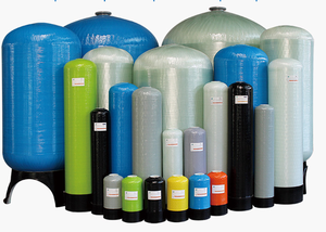 Réservoir d'eau FPR de couleur naturelle et bleue Système de soupape de commande d'adoucisseur d'eau automatique électrique pour usage extérieur de voiture de camping-car domestique - Product Image 3