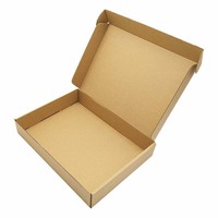 Les fabricants peuvent personnaliser l'impression et le gaufrage sur des boîtes pliables en carton ondulé recyclé, robustes, haut de gamme et économiques.
