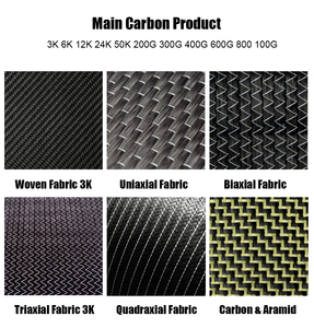Tissu en <span class=keywords><strong>fibre</strong></span> de carbone 3K T300 tissé uni/twill 200g 300g pour l'aérospatiale, les pièces de navires et les produits sportifs - Product Image 4