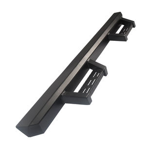 Juego de escalones laterales recubiertos de <span class=keywords><strong>polvo</strong></span> <span class=keywords><strong>para</strong></span> coche, tablero <span class=keywords><strong>para</strong></span> correr <span class=keywords><strong>para</strong></span> VW Amarok cromado 2010, color negro - Product Image 1