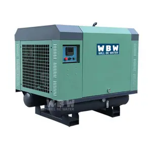 Wbw Mobile Diesel Screw Air Compressor 185cfm At 8bar Portable Screw Air Compressor 185cfm For Rock Hammer