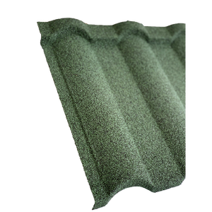 Bardeaux de <span class=keywords><strong>toiture</strong></span> en métal revêtus de pierre résistants aux intempéries et durables pour les climats chauds Matériaux de construction - Product Image 1