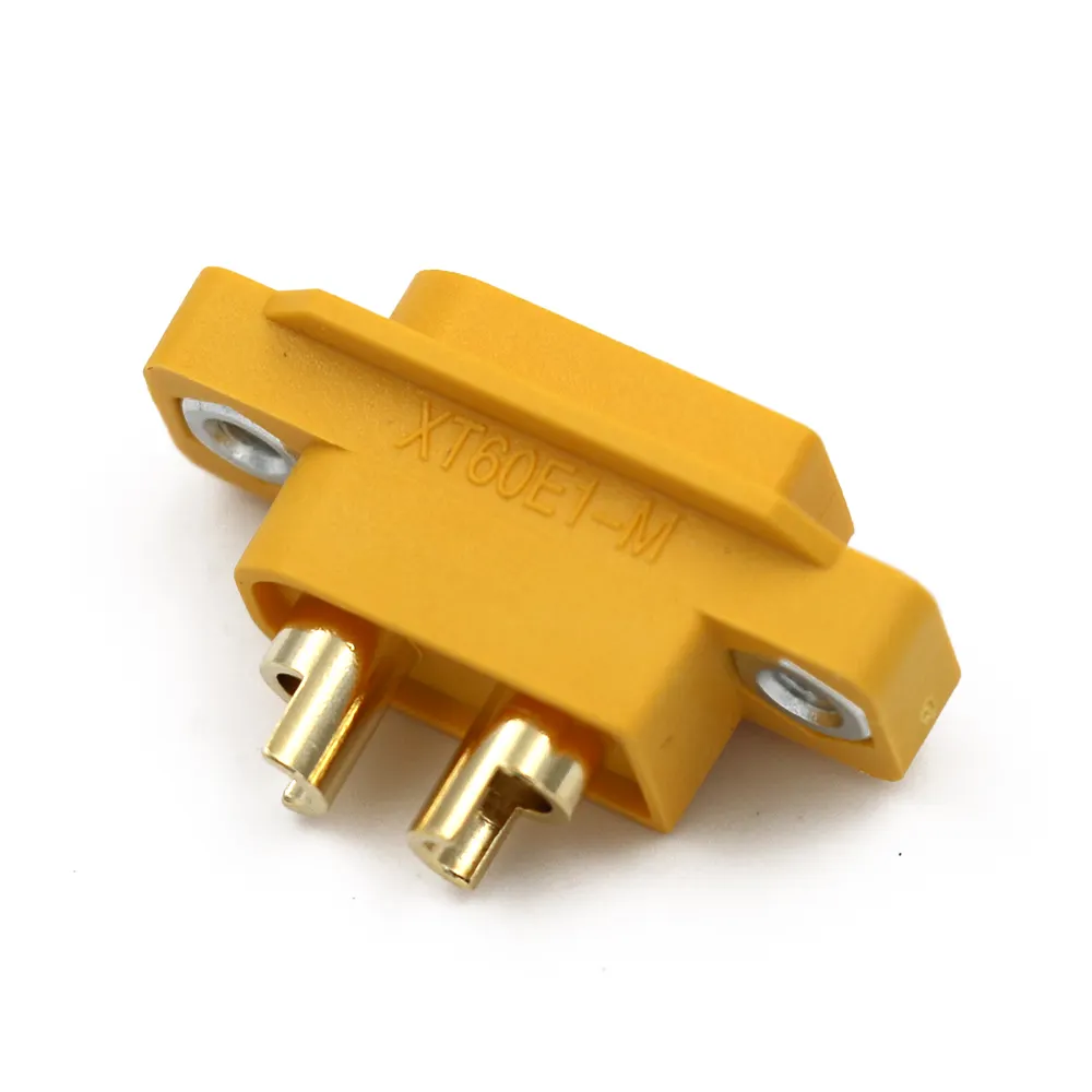 Amass Yellow XT60E Male Plug Connector For RC Models