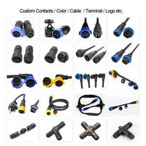 Jnicon M25 3 Pin 50A Cao Hiện Kết Nối Cho Năng Lượng Mặt Trời Pin Lưu Trữ LED Hiển Thị Tín Hiệu Điện Kết Hợp Kết Nối Cắm Ổ Cắm - Product Image 3