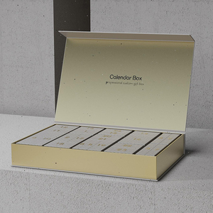 Boîte à rabat personnalisée <span class=keywords><strong>calendrier</strong></span> de l'<span class=keywords><strong>avent</strong></span> boîte en carton emballage cadeau <span class=keywords><strong>bijoux</strong></span> cosmétiques - Product Image 1