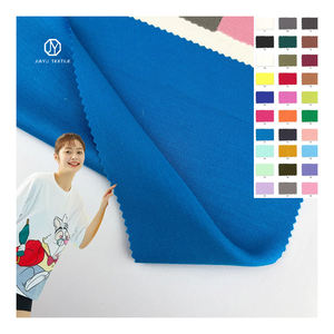 Tela de Camiseta Elástica de Fibra Nano de Doble Cara de los Años 60, 46% Bambú, 46% Modal, 8% Elastano, Tela de Alta Calidad para Ropa Masculina - Product Image 1