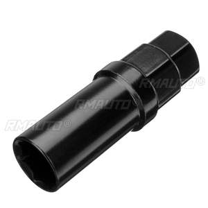 Black 7 Sided Spline Driver Wheel Tuner Lug <b>Nut</b> Key <b>Locking</b> Lock Socket <b>Removal</b> <b>Tool</b> - Product Image 4