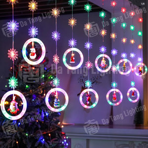 Guirlandes lumineuses IP65 pour parcs urbains et éclairage paysager sur le thème des fêtes - Product Image 6