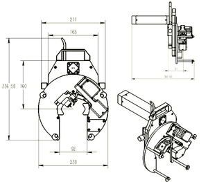 Máquina de Soldadura de Tuberías Automática MWG-90, Máquina de Soldadura Orbital para Tuberías y Accesorios de Acero al Carbono y Acero Inoxidable - Product Image 5