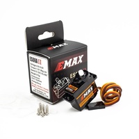 Servomoteur analogique EMAX ES08A II 1,8 kg-s - Micro-servo miniature à engrenages en plastique pour modèles RC et robots DIY - Moteurs métalliques durables