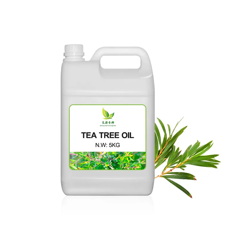 100% puro óleo essencial preço de exportação a granel pode ser personalizado rótulo atacado tea tree óleo essencial cosméticos aromaterapia diffus