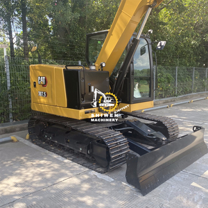 รถขุดขนาดเล็ก Caterpillar รุ่น 307.5 แบบตีนตะขาบ ระบบไฮดรอลิก พร้อมใบมีด สำหรับใช้ในบ้าน CAT 307.5 307 306 305.5 303.5 รถขุดขนาดเล็ก - Product Image 4
