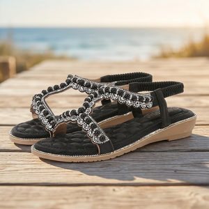Fashionable Women's Summer Outdoor Indoor Slippers Breathable Rubber Outsole Sporty Platform Wedge <b>Sandals</b> Comfortable Casual - Product Image 2
