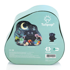 <span class=keywords><strong>Puzzle</strong></span> imprimé double face recyclé personnalisé pour enfants - Product Image 4