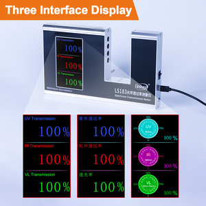 Trong kho ls183 380-760nm phổ truyền dẫn Meter 365nm UV 940nm IR ánh sáng truyền Tester - Product Image 6