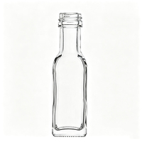 Nouvelle conception FLINT 20 ML MARASCA Bouteille en verre avec bouchon à vis argenté FINITION PP18 20ml