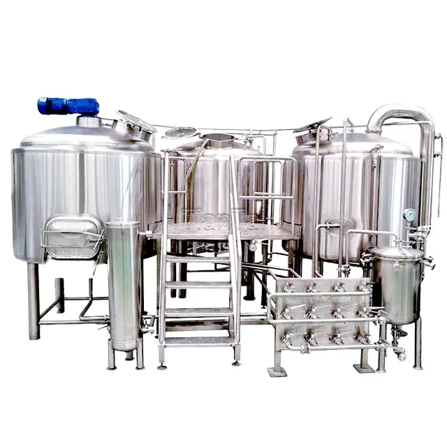 800L 8HL 8BBL Craft Beer Brewing Equipment Manufacturer Turnkey Commercial Brewery System Home Draft Beer Machine Bottle Filling