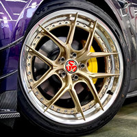 Ensemble de jantes forgées SJ 16-22 pouces, 2 pièces, 5x112 5x120, compatibles avec VW Golf GTI Audi TT RS7 Nissan GTR Mitsubishi Benz