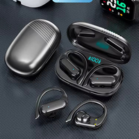 A520 headphone BT 5.3 nirkabel, Earbud kualitas tinggi, earphone olahraga TWS tahan air dengan mikrofon