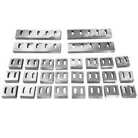 Lame de concasseur modèle Pc500 couteaux de coupe industriels OEM pour machines de recyclage du plastique lame de machine de déchiquetage
