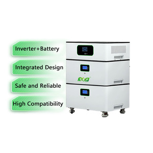 Kit completo de Sistema Solar apilable de 5KW <span class=keywords><strong>con</strong></span> paneles <span class=keywords><strong>solares</strong></span> monocristalinos <span class=keywords><strong>Inversor</strong></span> MPPT <span class=keywords><strong>incorporado</strong></span> Batería de iones de litio LiFePO4 - Product Image 5