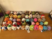 CHIQUE mainan boneka binatang licin hadiah mainan Remas untuk anak-anak
