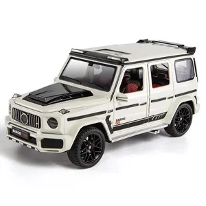 2023 Hot Sale Die Cast Model Cars 1/18 Alloy Metal Car Model Pull back 700 SUV off-road other toy vehicle gift for kids