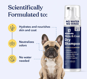 Spülfreies Haustier-Mousse-Shampoo Trockenbadreiniger Geruchsneutralisierende Fellpflege Langanhaltender <span class=keywords><strong>Duft</strong></span> 200ml - Product Image 5