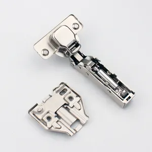 Jieyang factory custom hydraulic hinges three dimension adjust overlay soft close hinges for kitchen cabinets wholesale