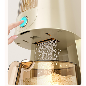 <b>Kitchen</b> Household Large Capacity Grain Dispenser sealed Rice Jar Rotating Rice <b>Storage</b> <b>Box</b> - Product Image 4