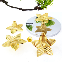 Poignées en métal personnalisées en forme de feuille, poignées et boutons de couvercle au design libre pour tiroirs de placard, couvercles de casseroles, couvercles de tasses, accessoires pour la maison