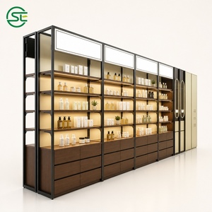 Diseño Interior de Tienda de Belleza Moderna, Estantes de Exhibición Personalizados para Boutique de Cuidado de la Piel, Muebles para Tienda de Maquillaje - Product Image 3