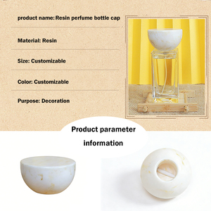 Capuchon de parfum en résine de luxe avec effet de lustre unique, idéal pour les flacons de parfum haut de gamme - Product Image 6