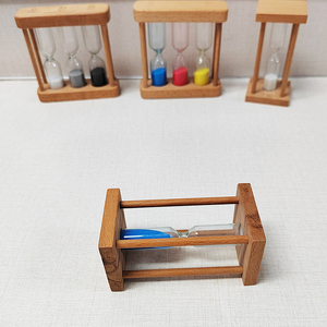 Chất Lượng Cao Tùy Chỉnh Gỗ Đầy Màu Sắc Cát Giờ Cát Đồng Hồ 3 5 Phút Cát Hẹn Giờ Đồng Hồ Cát Phong Cách Hiện Đại Cho Trà Cà Phê Cuộc Sống - Product Image 5