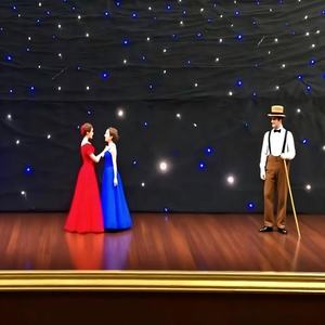 Nouveau bleu blanc RVB LED étoile rideau maison fête plafond toile de fond tissu lumière pour les étapes de mariage <span class=keywords><strong>Disco</strong></span> DJ chaud blanc parcs à thème - Product Image 2