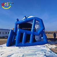 Tunnel géant de sports gonflable utilisé en extérieur/tunnel de football américain/tunnel gonflable pour casque de joueur pour les événements sportifs
