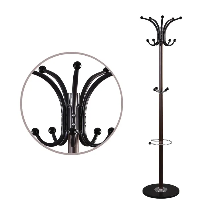 China Manufacture Coat Racks Free Sample Modern Clothes Hanger Coat Stand