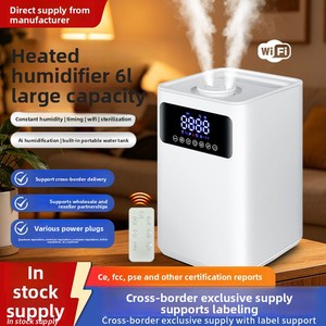 Warm Mist <b>Humidifier</b> 6L Large Capacity Smart Constant Humidity AC Powered with Timing Function Household Use - Product Image 5