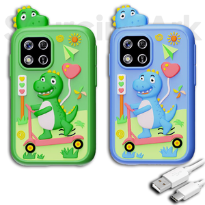 Search SourcingArk 2.8" Screen Dual <b>Camera</b> Unicorn Touch Screen Built-in 8GB Kids Smart Phone Toy with Photo Function Z10 - Product Image 1